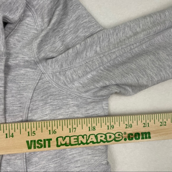 Lululemon Coast Easy Wrap Jacket Size 8 Gray - Picture 14 of 15